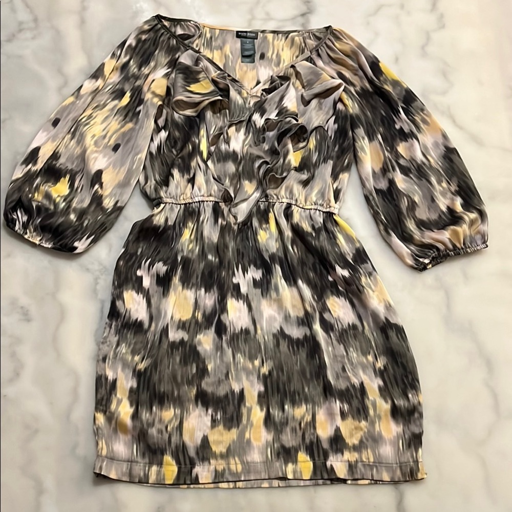 🎈Bisou Bisou V-Neck Sundress Bishop Sleeves🎁Bundle up to 5lbs for $20 Sale 📦
